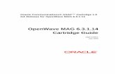 Oracle Communications ASAP OpenWave MAG 6.3.1.14 Cartridge ... · OpenWave MAG 6.3.1.14 Cartridge Guide Eight Edition July 2008 Oracle Communications® ASAP™ Cartridge 1.0 GA Release