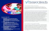 OTA Program Vision Statement Occupational Therapy ... · Ameritech College of Healthcare Mission Statement The mission of Ameritech College of Healthcare’s Occupational Therapy