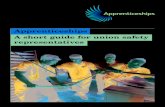 Apprenticeships A short guide for union safety representatives · T 0117 947 0521 Apprenticeships Contact Details Apprenticeships 16pp v3 26/7/05 12:31 Page 14. Apprenticeships Notes