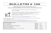 BULLETIN # 108 · Bulletin #108 Effective: July 16, 2020 02483084 Sublocade buprenorphine 100 mg/0.5 mL Injection INC 02483092 Sublocade buprenorphine 300 mg/1.5mL Injection INC For