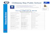 Term 3 Week 8 2018 - Chittaway Bay · Term 1 Week 6 Principal: Ruth Goodwin Term 3 Week 8 2018 Dates for your diary 11,12 & 13 September Storytime 2.00-2.45pm Kindy 2019 Monday 17th