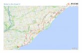 Ride to the East 2 - Toronto Bicycling Network Wheeler/Ride... · 2019-09-01 · 0.8 Cross Warden and continue on Burnhill Rd 33.0 0.2 Follow sidewalk past apartment building to Patterson.