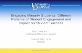Engaging Minority Students: Different Patterns of Student ... ¢â‚¬¢ Indicators of student success: cumulative