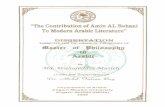'The Contribution of Amin AL Mani To Modem Arabic Literatureir.amu.ac.in/5262/1/DS 4079.pdf · ^_^1 ^j^\ JiUjI Jj^ ^ ^>jJa>Ji Xal\ ^^Jh jS' a^UJl AJJJ ^.••...>-.^,^1