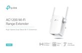 AC1200 Wi-Fi Range ExtenderEU... · 2019-03-06 · The AC1200 Wi-Fi Range Extender strengthens and expands your router’s signal into areas the router can’t reach on its own, achieving