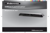 Of˜ce Laminator · Pouch does not completely seal the item Item may be too thick to laminate Maximum document thickness equals 0.7mm. Pass through laminator a second time. Pouch