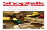 ShopTalk · ShopTalk Greenville Woodworkers Guild December 2015 This year the Guild’s toy makers made more than 600 toys, which have been given to charitable entities, including
