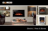 Electric | Fires & Stoves - Wilsons Fireplaces · electric fires can add stylish warmth to almost any room in your home with the ultimate ease. All Studio Electric fires benefit from