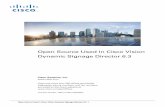 Open Source License Agreement used in Cisco Vision Dynamic … · 1.132 itext-pdf 2.1.7 1.132.1 Available under license . Open Source Used In Cisco Vision Dynamic Signage Director