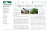 NEWSLETTER - Newton Conservators · 10/04/2018  · What is the value of trees? In addition to their aesthetic and environmental values, trees have a considerable monetary value.