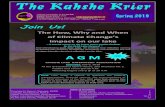 The Kahshe Krier · The Kahshe Krier Kahshe Krier 1 of 12 Spring 2019 Spring 2019 Official newsletter of the KLRA Published 3 times a year Editor: Keith Price keithonkahshe@bell.net