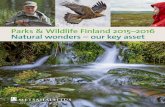 Parks & Wildlife Finland 2015–2016 Natural wonders – our ... · project we have managed habitats includ-ing herb-rich woodlands and meadows to help preserve their rich biodiversity