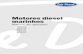 Motores diesel marinhossolediesel.com/portals/0/ftp/manuales/u_mig1_pt.pdf · Manual do operador Solé, S.A. C-243 b, km 2 · 08760 Martorell (Barcelona) ·Tel. +34 93 775 14 00 ·