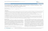RESEARCH Open Access Combining spatial and chemical … · 2017-04-06 · RESEARCH Open Access Combining spatial and chemical information for clustering pharmacophores Lingxiao Zhou1*,