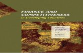 Finance and Competitiveness€¦ · Finance — Developing countries — Case studies. 4. Developing countries — Commerce. ... 3.1 Real exchange rate: level and volatility 50 3.2