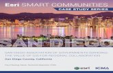 Esri SMART COMMUNITIES - icma.org Esri Case Study Sa… · Esri SMART COMMUNITIES SAN DIEGO ASSOCIATION OF GOVERNMENTS (SANDAG): THE VALUE OF GIS FOR REGIONAL COLLABORATION San Diego