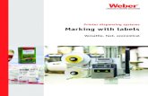 Printer dispensing systems Marking with labels · Container labelling, carton labelling, pallet labelling, special labelling – the demands are increasingly varied. EU 178, EU 135,
