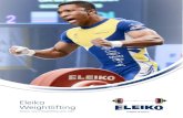 Eleiko - Gfitness · 2012-11-01 · The world’s most famous Eleiko Olympic Weightlifting Bar, offers the best grip ever. The smooth but sharp contact with the grip, the perfect