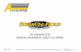 SCHEMATICS SERIAL NUMBER 22627 to 28998...STEAM’N’HOLD SERIAL NUMBER 22627 to 28998 SP8020-1012 PAGE 1 3 125 Micro Inches Unle ss otherwis e specified, Dimensions: Inches GD&T