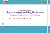 State Health Society Bihar - Monthly Communicable Disease Surveillance Reportstatehealthsocietybihar.org/idsp/monthly/2015/monthly... · 2015-05-11 · Monthly Communicable Disease