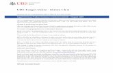 UBS Target Units - Series 1 & 2 · 2018-10-25 · UBS Target Units - Series 1 & 2 Issued by UBS AG, Australia Branch ABN 47 088 129 613, AFSL 231087 This is a Supplementary Product