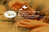 50th Anniversary Edition - Elizabeth Fry Society of Calgary...We facilitated the SAGE Employment Readiness Program for vulnerable women experiencing barriers to employment with consistent