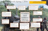 Invaders and Settlers: Vikings - Christ Church Schoolchristchurchschool.cc/wp-content/uploads/2018/01/Y... · Vikings armour Create your own map of where the Vikings travelled to