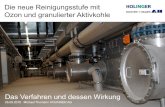 EMV ARA Altenrhein Die neue Reinigungsstufe mit Die neue … · 2019-09-11 · EMV ARA Altenrhein. Die neue Reinigungsstufe mit Ozon und granulierter Aktivkohle – das Verfahren