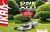ONE FOR ALL! 40V Stahldeck... · 2019-10-21 · Doubled lawn area with two battery packs Brushless motor Energy saving intelligent motor management Self-propelled (IAM40-4625 S) Mulching
