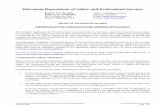Wisconsin Department of Safety and Professional Services · PDF file WI Department of Safety and Professional Services, Medical Examining Board Uniform Application Instructions December
