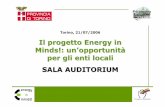 Il progetto Energy in Minds !: un’opportunità per gli enti ...€¦ · 3. Messa a punto di un sistema di gestione locale dell’energia con l’obiettivo di ridurre del 10% la