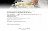 Chief Executive Suites Wedding Package 2020 · Chief Executive Suites Wedding Package 2020 Celebrate your wedding in the serenity of Chief Executive Suites Chinese Dinner Menus from