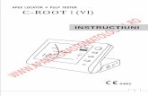C-RO O T I (VI)€¦ · 5 Continut Inainte de folosire va rugam verificati continutul cutiei: - 1 C-Root I (VI) unitatea principala - 1 incarcator - 1 Li-ion baterie (deja instalata