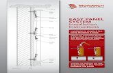 Ceiling Panel EASY PANEL SYSTEM Installation Instructions€¦ · EASY PANEL SYSTEM Installation Instructions Important Note on Relative Humidity and Panel Expansion / Contraction: