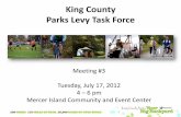 King County Parks Levy Task Force...Redmond Segment - After Lake-to-Sound Trail oProject goal: Connectivity, Equity o16-mile corridor oLinking Lake Washington to Puget Sound oCollaboration