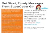 Get Short, Timely Messages From SuperCoder Girl · Medical coding is basically assigning codes to diagnoses and procedures in the patient’s medical record to tell the payer (and