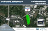 Industrial Site in Piedmont Centre 4131 Sheraton Court 14 ... · TylerR@Range-Properties.com 4131 Sheraton Court High Point, NC One of the few remaining large parcels in Piedmont