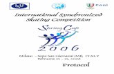 International Synchronized Skating Competition Cup2006/SPRING CUP 2006 PROTOCOL.pdf · SSPPRRIINNGG CCUUPP 22000066 International Synchronized Skating Competition Milano - Sesto S.Giovanni,