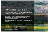 AKT AGRO-FOOD FEASIBILITY STUDY FIELD NOTES REPORT AFGHANISTAN · Afghanistan - AKT Agro-Food Feasibility Study Field Report (Draft) October 22nd to November 24th 2015 v Afghanistan