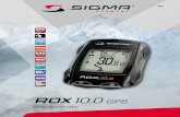 GPS - Sigma Sport · 1.3.4 Датчик gps Встроенный датчик gps позволяет определять текущую скорость и пройденное расстояние.