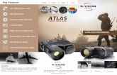 640 x 480 Resolution, 12µm 60Hz Refresh Rate ATLAS · 2019-01-09 · ATLAS THERMAL BINOCULARS The ATLAS Thermal Binoculars are the perfect tool for serious wildlife enthusiasts,