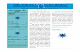 THE POLITICAL ECONOMIST - Northwestern University...2 THE POLITICAL ECONOMIST THE POLITICALECONOMIST American Political Science Association Political Economy Section Officers, 2011