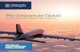 Pre-Departure Guide · responsibility to check what visa requirements you have to maintain your Tier 4 sponsorship while you are abroad. You must advise the GoAbroad team at Glasgow