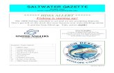 ****** HDSA ALLERTsaltwateranglers.org/archive/newsltr/gazt200603.pdf · Saltwater Gazette 1 SALTWATER GAZETTE MARCH 2006 HTTP:// INSIDE THIS ISSUE 1 HDSA Alert 2 Contact Information