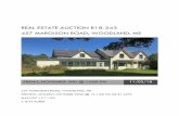 REAL ESTATE AUCTION R18-243 · Bangor Savings Bank and Central Maine Auction Center, in conjunction with Adams Real Estate would like to announce auction R18-243. The real estate