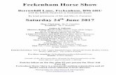 Berrowhill Lane, Feckenham, B96 6RU - Central Horse News · Entries Secretary: Mrs B. Gill, Upper Beanhall Farm, Droitwich Road, Bradley Green, Worcs. B96 6RT. Tel: 07891 979249 Pre-show