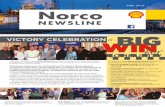 APRIL 2018 Norco - shell.us · Norco Manufacturing Complex General Manager Brett Woltjen, who served as co-chair for the United Way 2017-2018 campaign, accepted the award at the annual