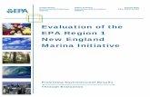Evaluation of EPA Region 1 New England Marina Initiative ... · Figure 2-1. EPA Region 1 New England Marina Initiative Logic Model ..... 9. Table 3-1. Final Evaluation questions and