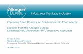 Improving Food Choices for Consumers with Food Allergy ...allergenbureau.net/.../11/IFAAA_Allergen-Bureau-Oct... · IFAAA 2018. Who is the Allergen Bureau? •The Allergen Bureau