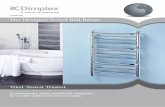 CI/SFB (56) The Designer Towel Rail Range · ThE DESIgnER RAngE The new Designer range – less is more Dimplex is pleased to introduce its new Designer range. With three brand-new